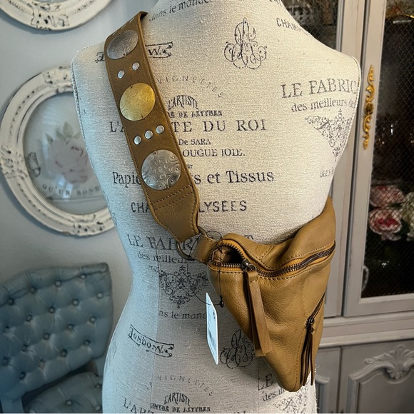 Free People Wilder Embellished Sling Bag - Black and Tan - Picture 11 of 11